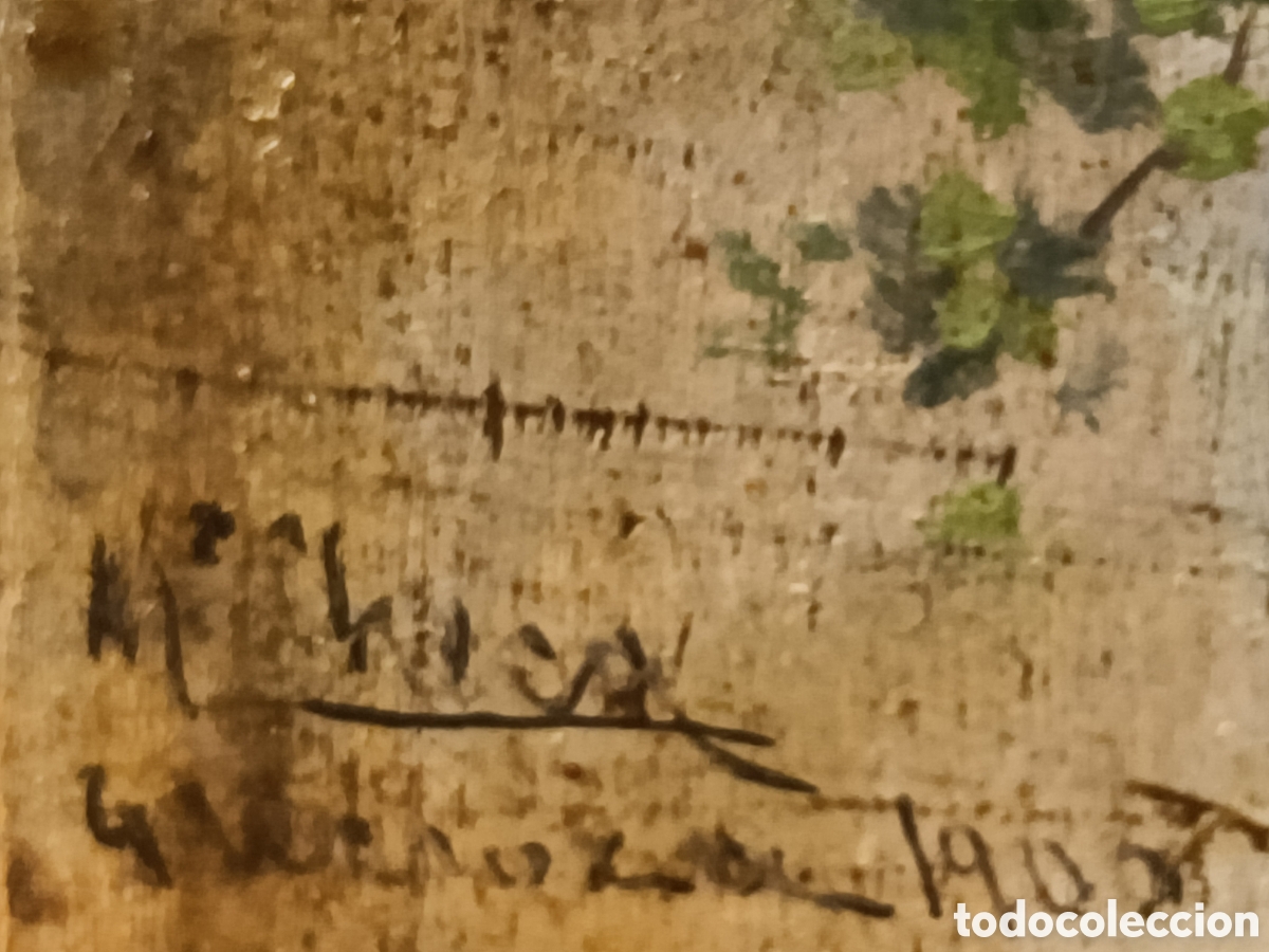 Arte: Oleo sobre tabla de M. Checa. - Foto 5