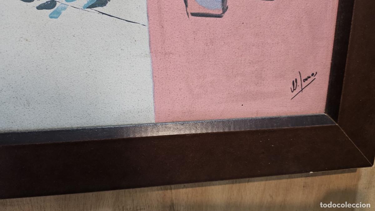 Arte: cuasdro al oleo en madera con autor - Foto 3