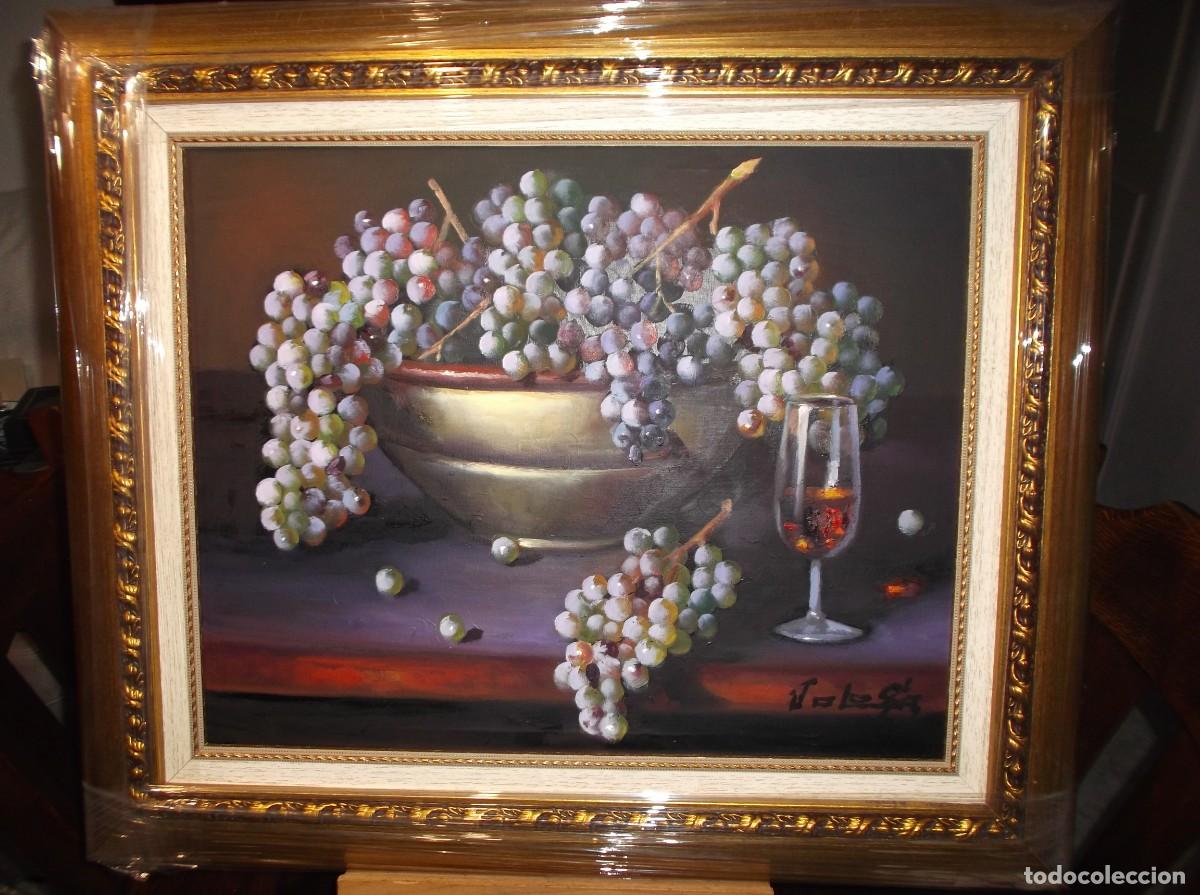 Arte: OLEO SOBRE LIENZO - BODEGON - AUTOR JOLOGA. - Foto 1