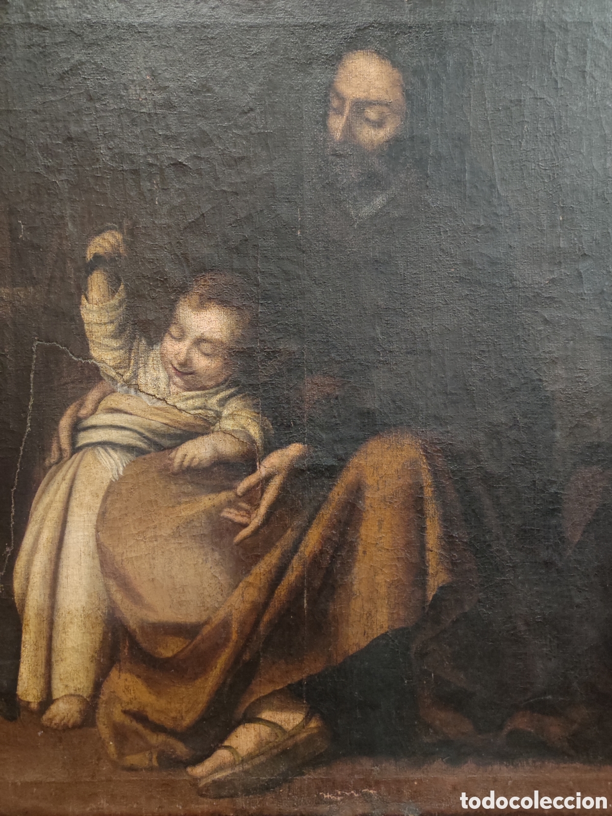 Arte: Copia de Murillo de &eacute;poca - Foto 3
