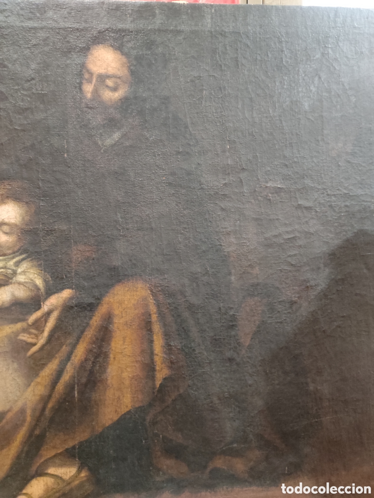 Arte: Copia de Murillo de &eacute;poca - Foto 4