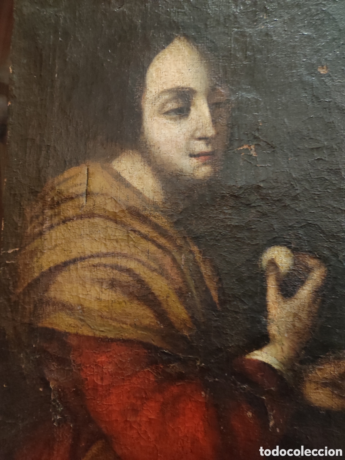 Arte: Copia de Murillo de &eacute;poca - Foto 7