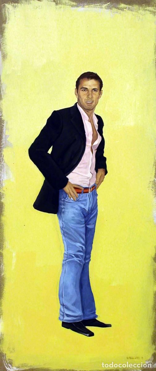 Arte: Pintura realista retrato presentador Jes&uacute;s V&aacute;zquez