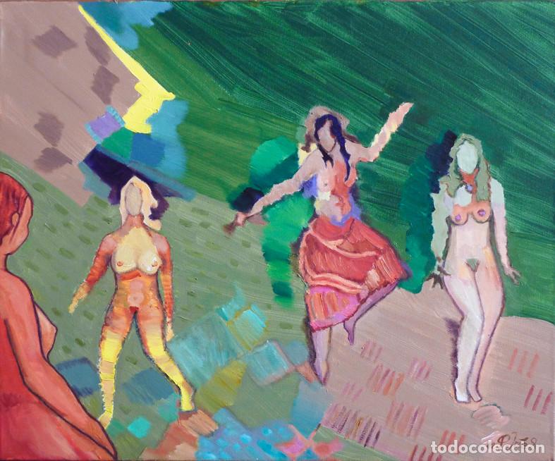 Arte: LA DANZA - &oacute;leo sobre lienzo - Foto 1