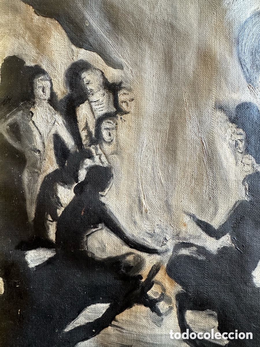 Arte: &Oacute;leo sobre lienzo - Firmado - Foto 7