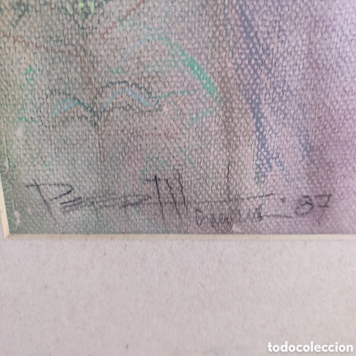 Arte: Cuadro chica autor desconocido - Foto 2