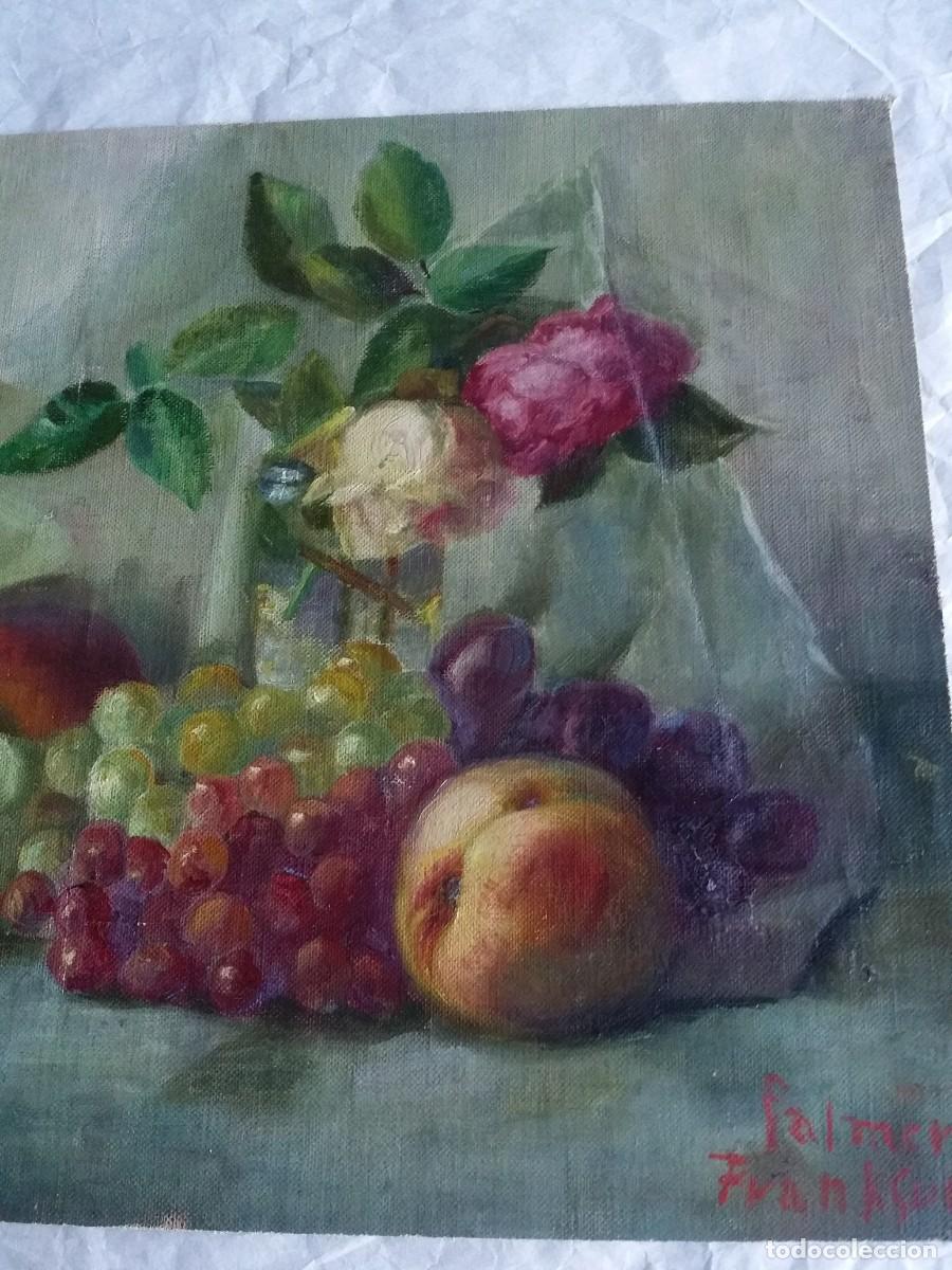 Arte: Palmer, bodeg&oacute;n, &oacute;leo sobre lienzo - Foto 3