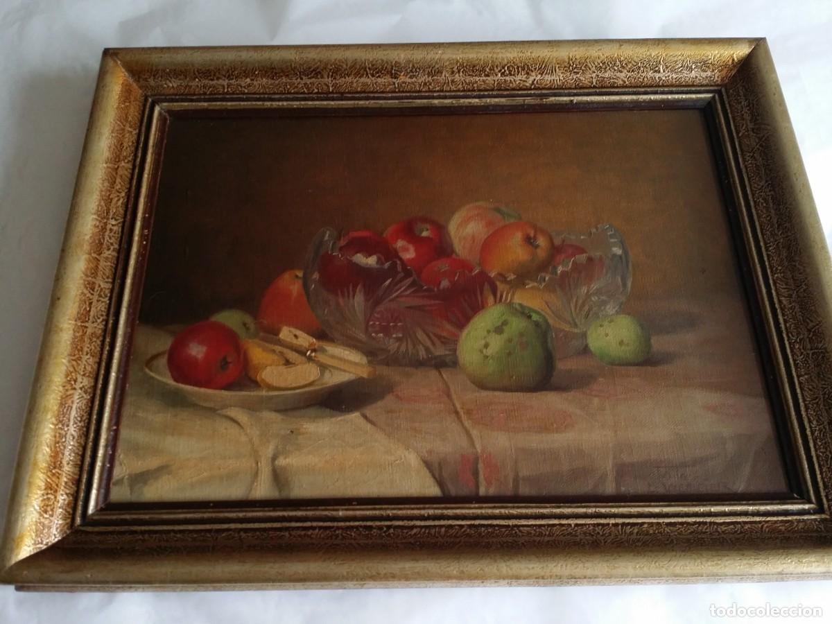 Arte: Bodeg&oacute;n, firmado. 1926 - Foto 3