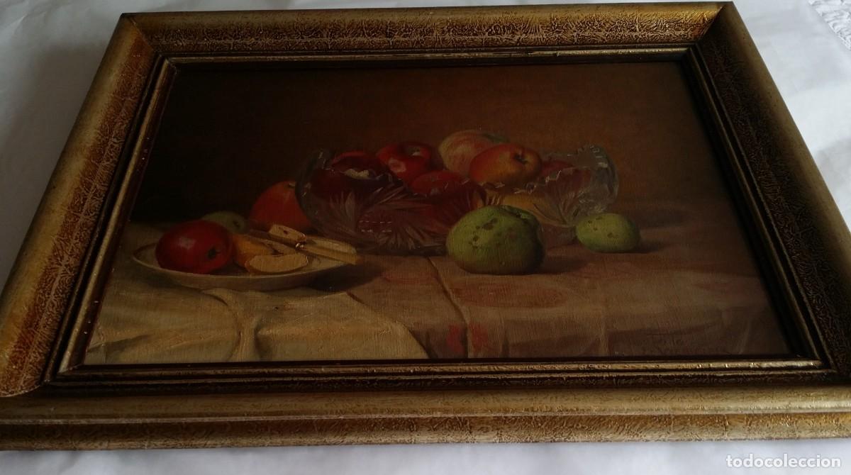 Arte: Bodeg&oacute;n, firmado. 1926 - Foto 5