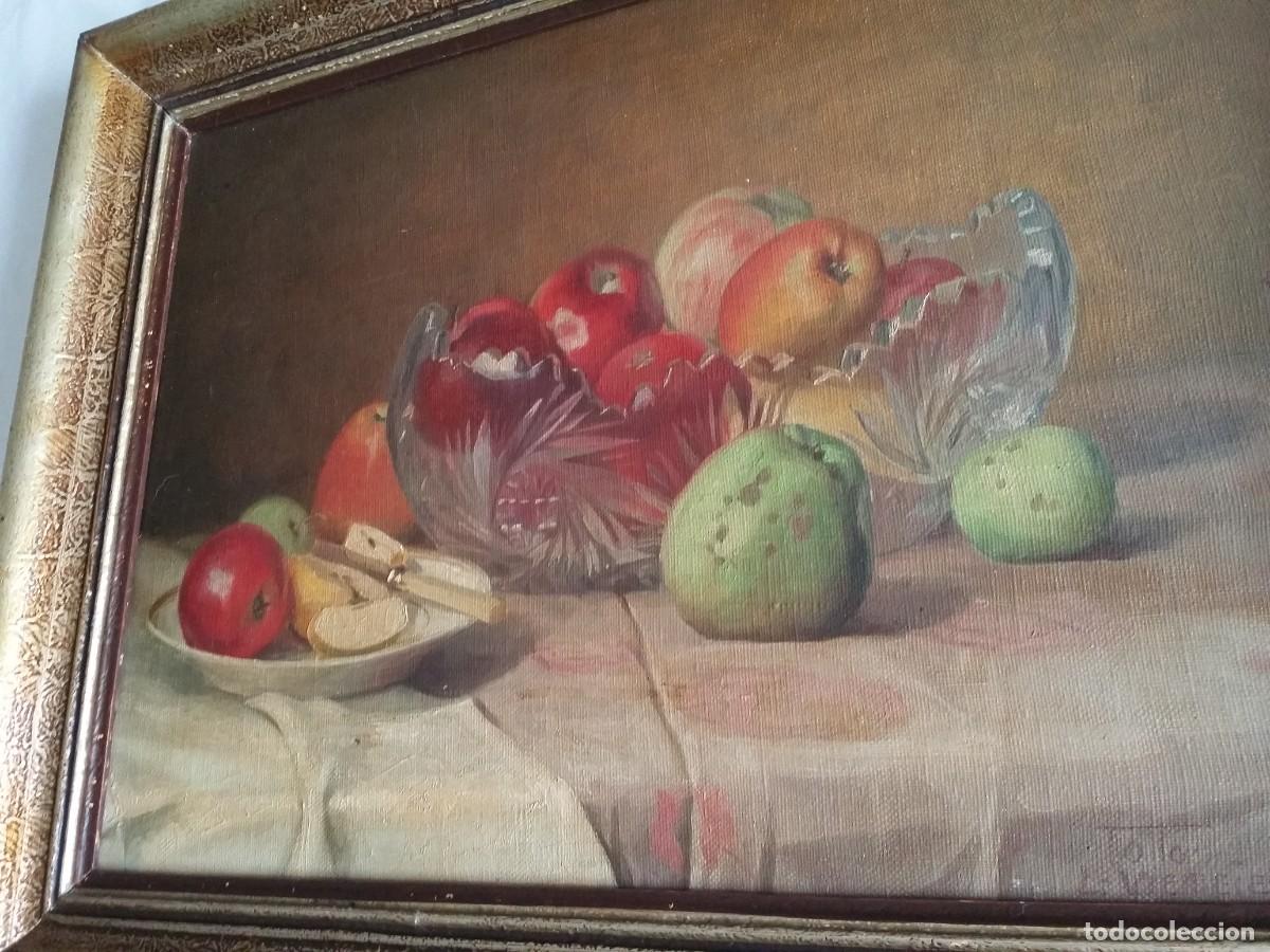 Arte: Bodeg&oacute;n, firmado. 1926 - Foto 14