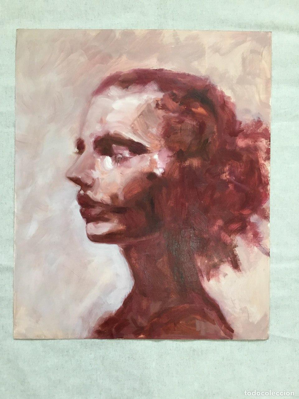 Kunst: Lady in red