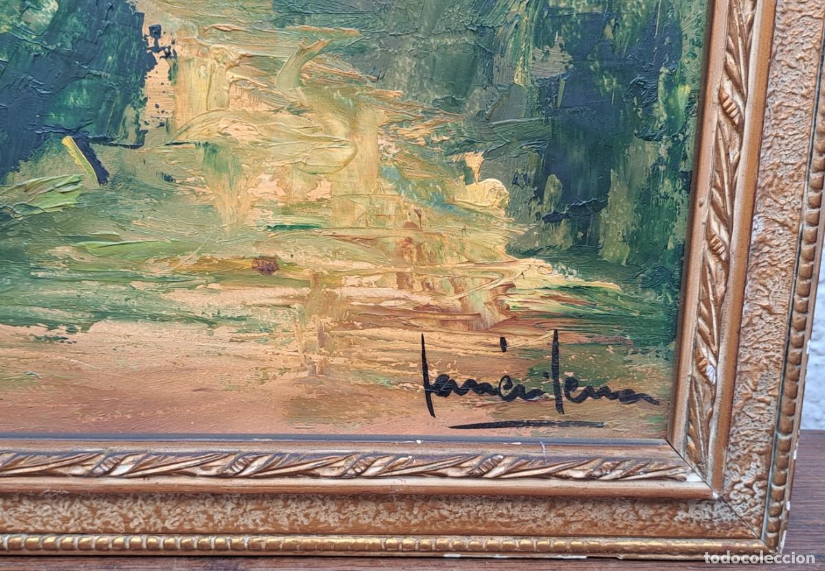 Arte: &Oacute;LEO SOBRE TABLA FIRMADO - Foto 4
