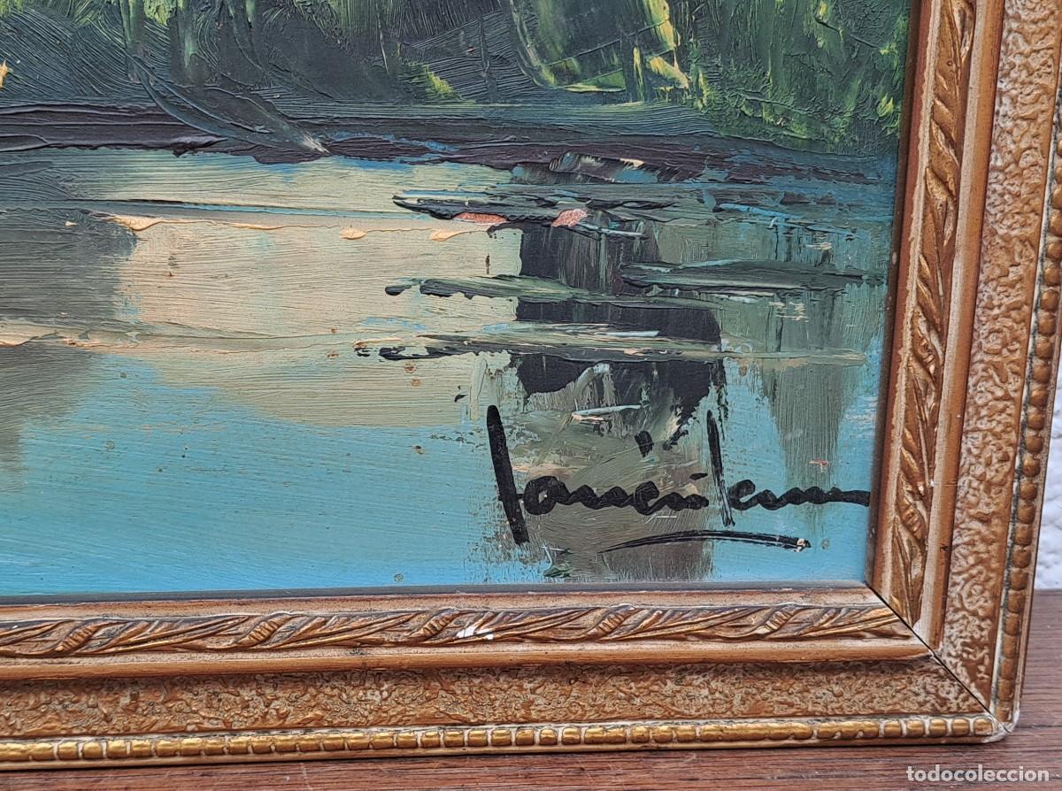 Arte: &Oacute;LEO SOBRE TABLA FIRMADO - Foto 3