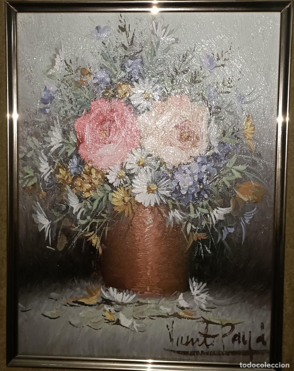 Arte: Cuadro flores Vicent Pay&aacute; - Foto 3