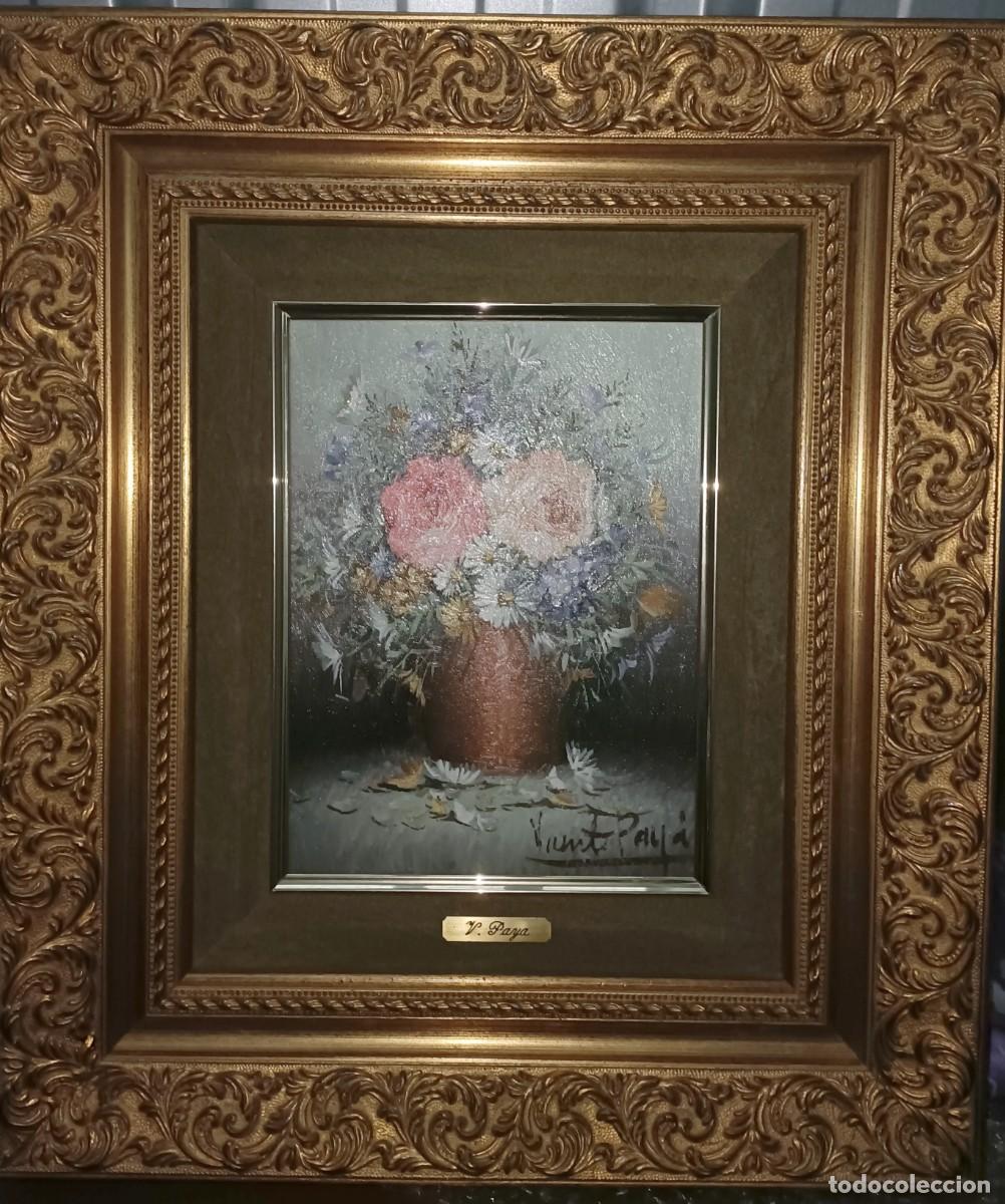 Arte: Cuadro flores Vicent Pay&aacute; - Foto 4