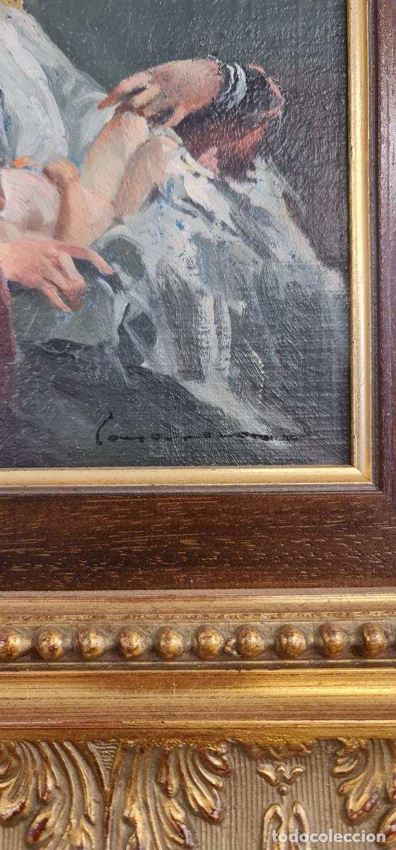 Arte: Oleo Maternidad Jose Casanova Lujan - Foto 5