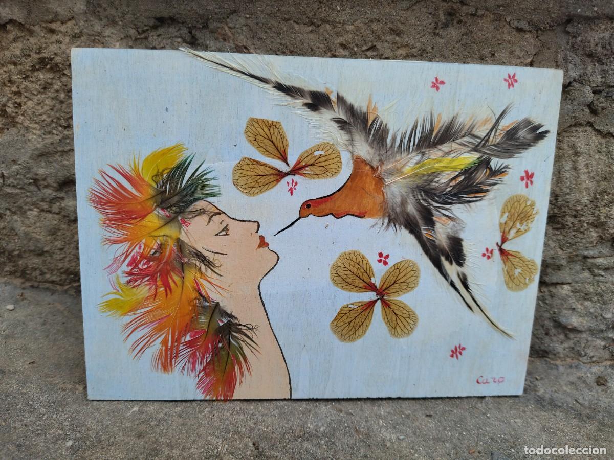 Arte: cuadro sobre madera - Foto 4