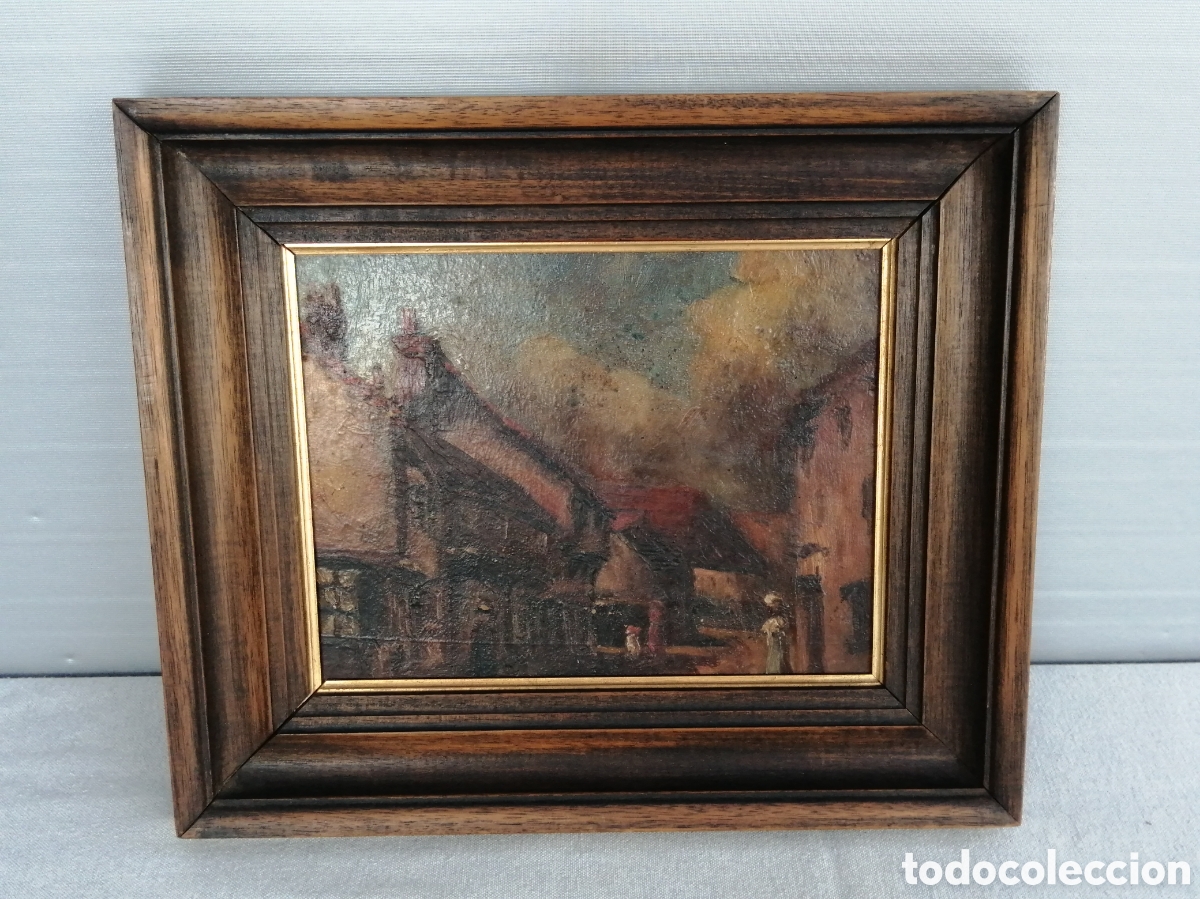 Arte: &Oacute;leo sobre tabla siglo XIX. An&oacute;nimo - Foto 3