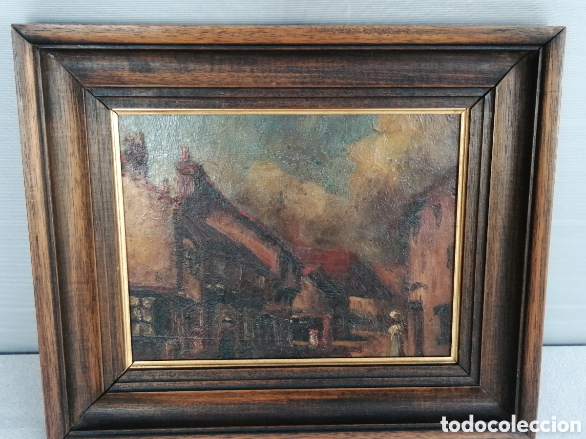 Arte: &Oacute;leo sobre tabla siglo XIX. An&oacute;nimo - Foto 1