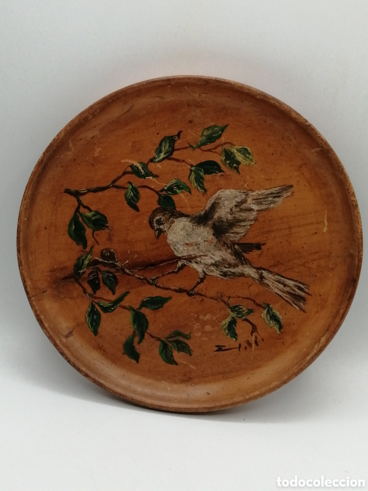 Arte: Gorri&oacute;n. &Oacute;leo sobre madera. Autor a identificar - Foto 1