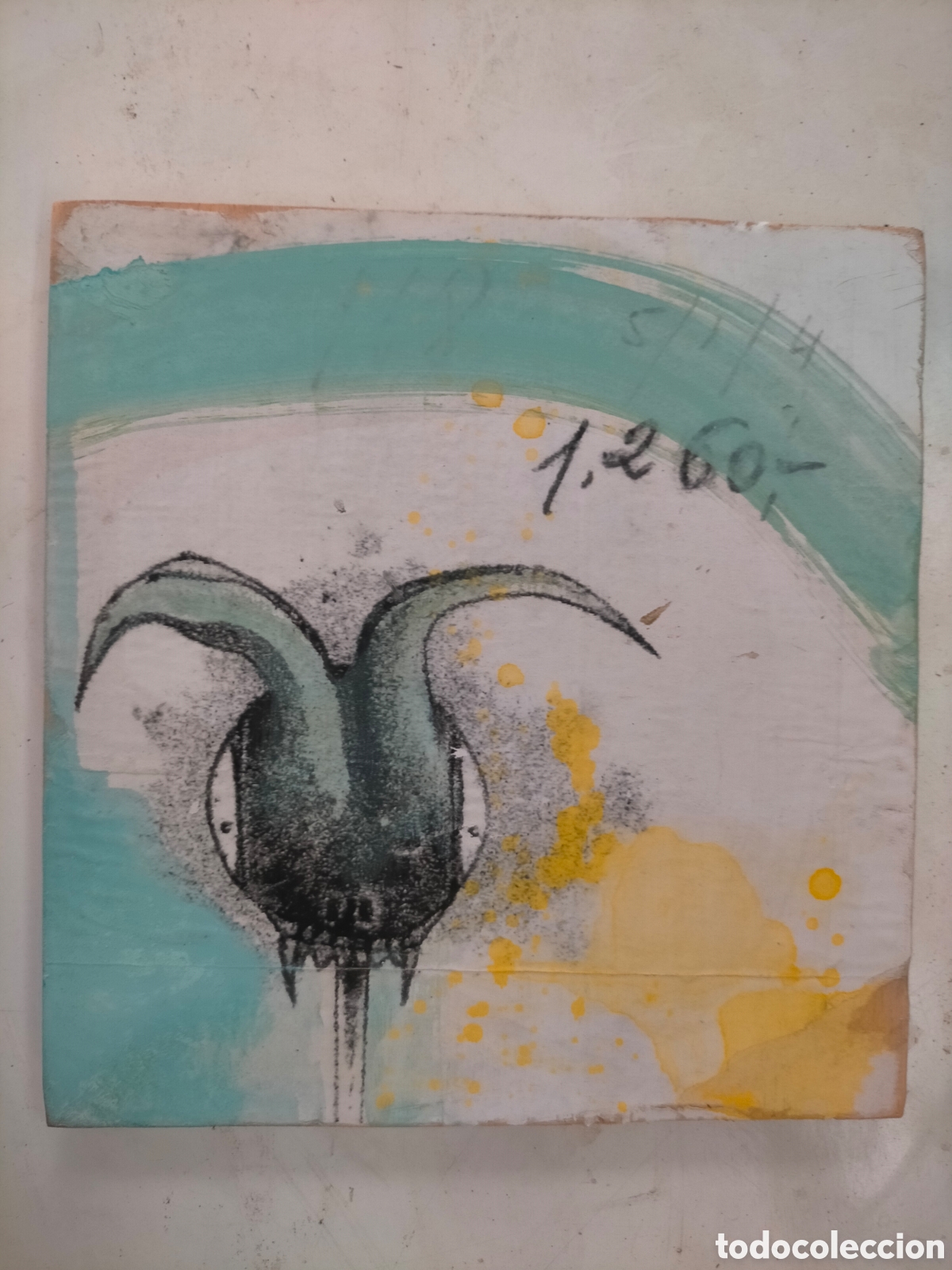 Arte: Pintura sobre tabla. - Foto 1