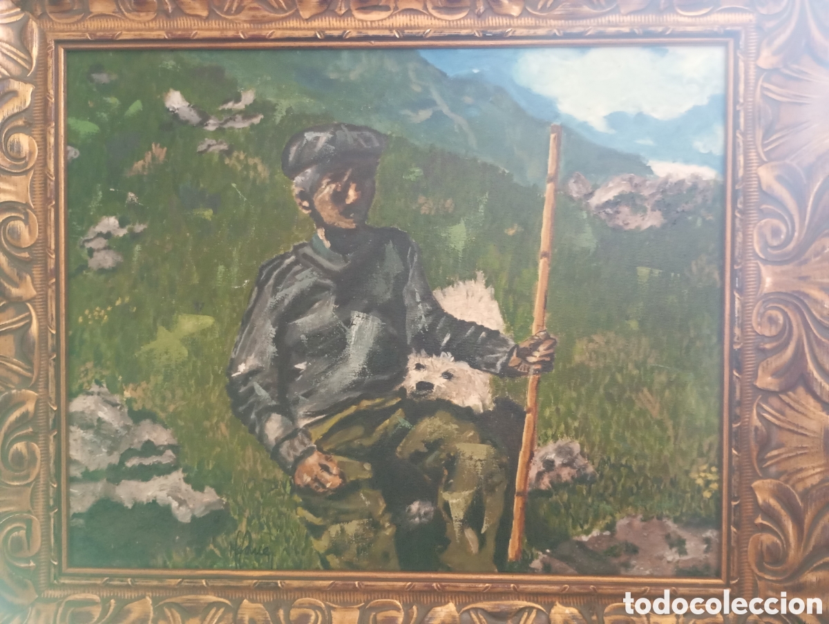 Arte: Pintura gallega &Oacute;leo de Mar&iacute;a Ponce Rios Pintura gallega &Oacute;leo lienzo