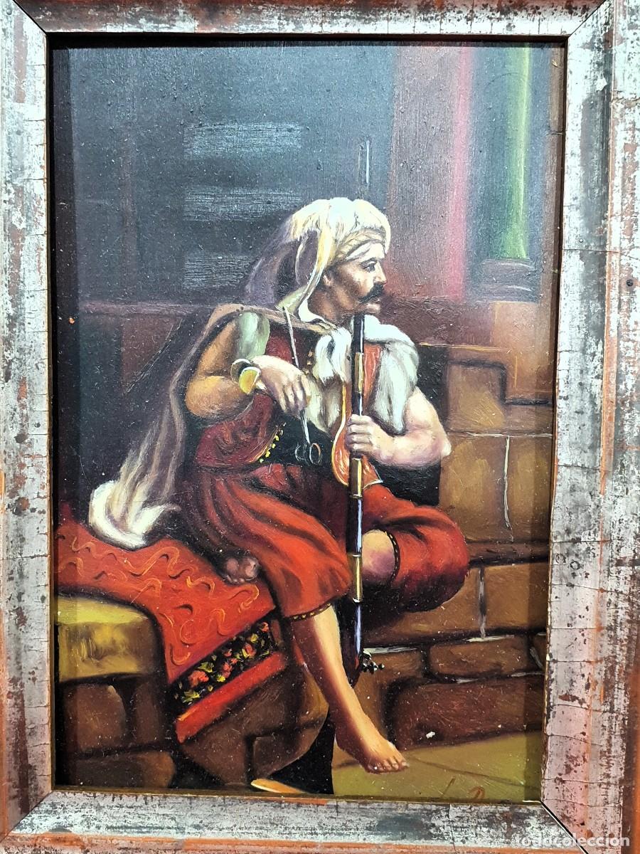 Arte: --Oleo sobre tabla firmado - Foto 3