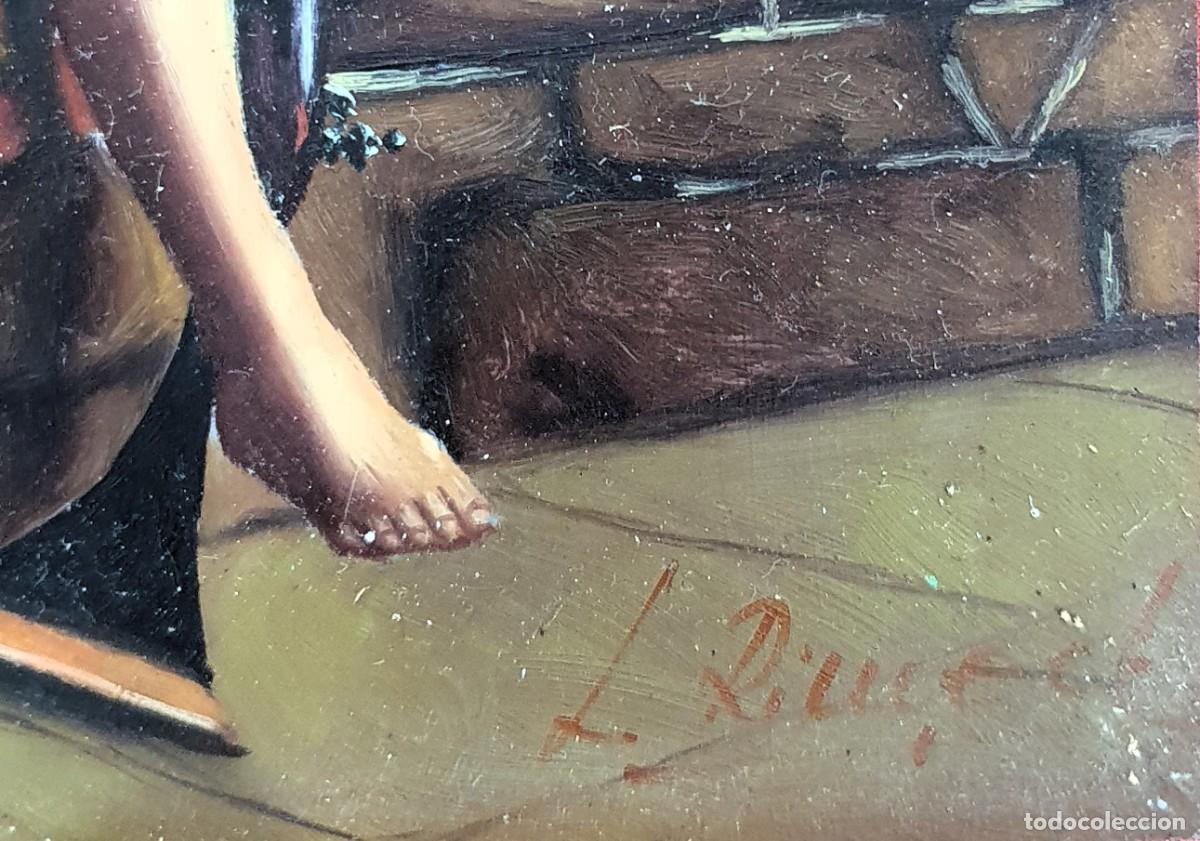 Arte: --Oleo sobre tabla firmado - Foto 4