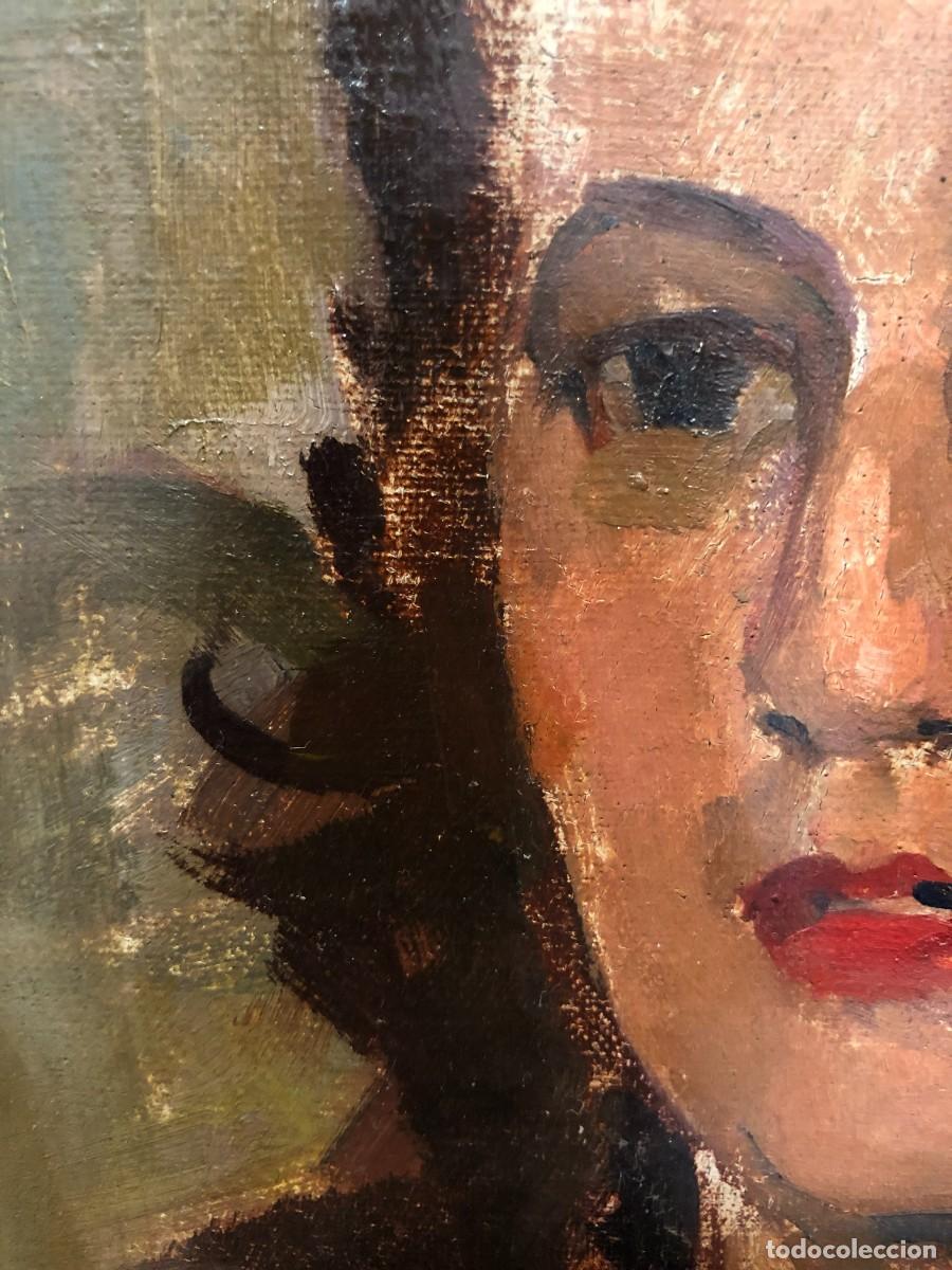 Arte: interesante retrato de dama - Foto 3