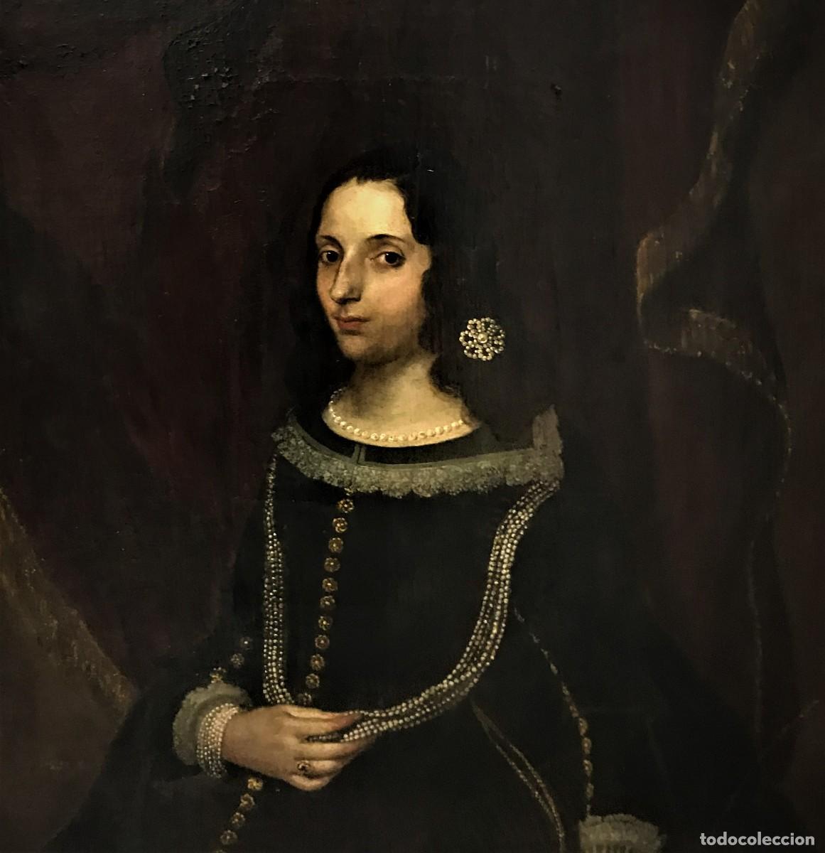 Arte: RETRATO DUQUESA DE UCEDA, S. XVII - Foto 3