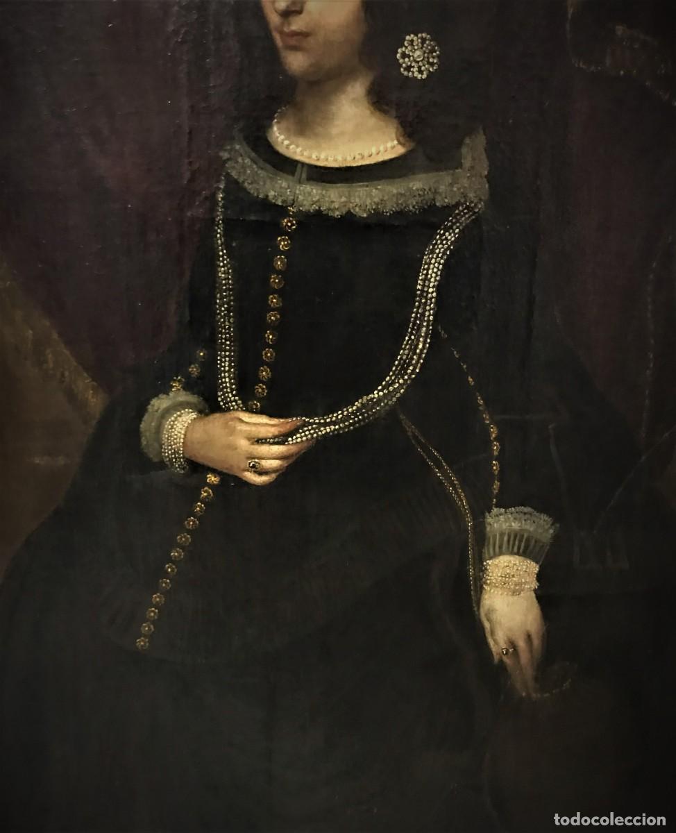 Arte: RETRATO DUQUESA DE UCEDA, S. XVII - Foto 4