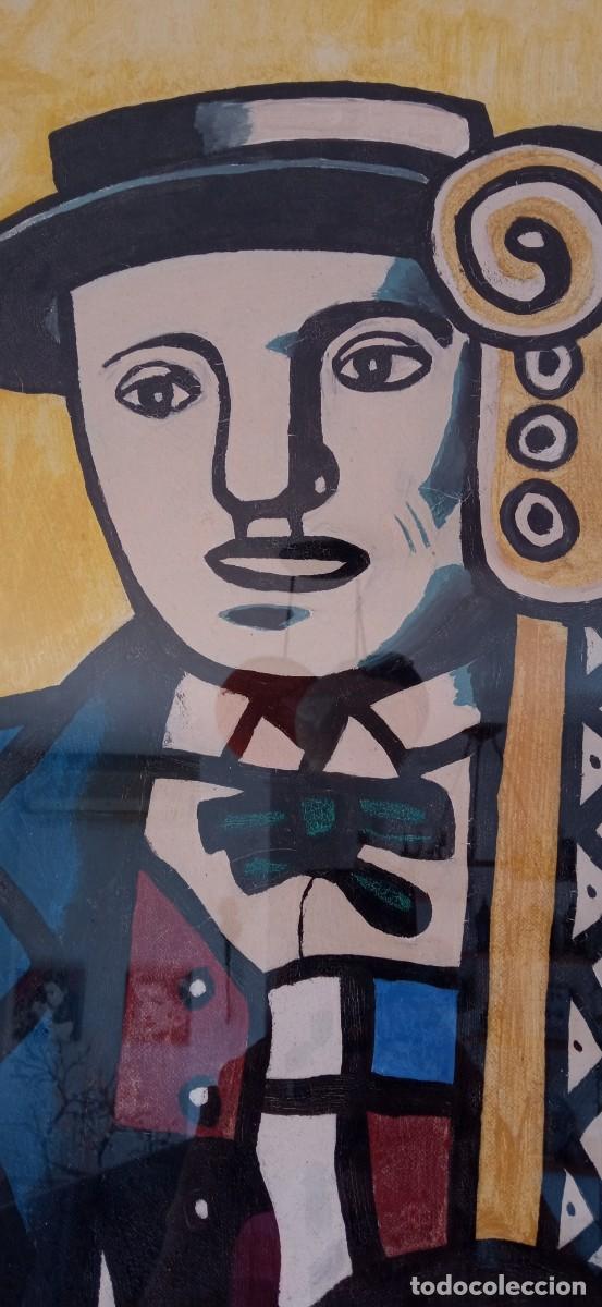 Arte: Oleo sobre lienzo en buen estado - Foto 1