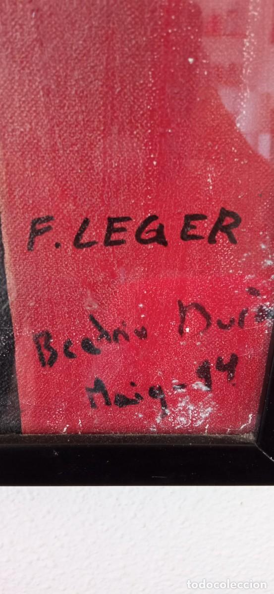 Arte: Oleo sobre lienzo en buen estado - Foto 2