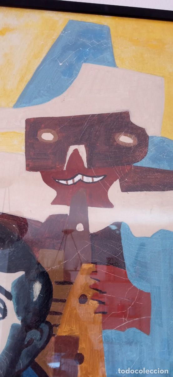 Arte: Oleo sobre lienzo en buen estado - Foto 5