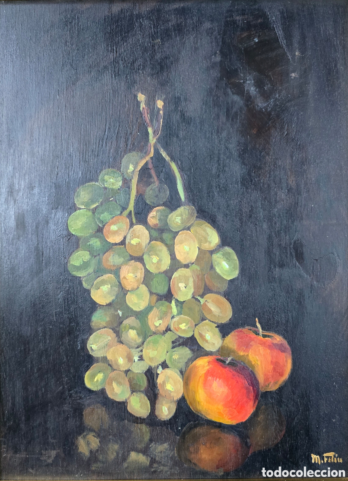 Arte: Bodeg&oacute;n firmado M. Feliu - Foto 1