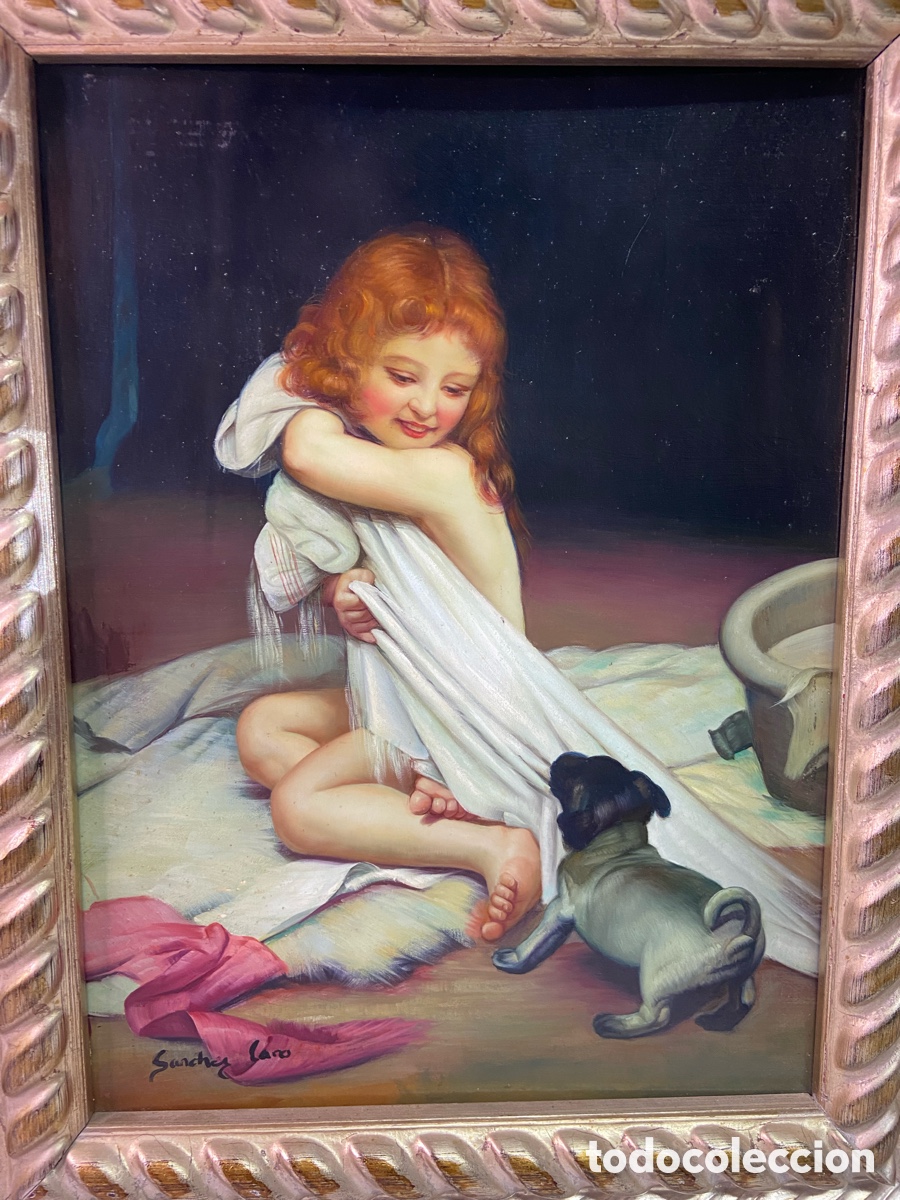 Arte: Oleo sobre tabla - Sanchez Cano - Foto 2