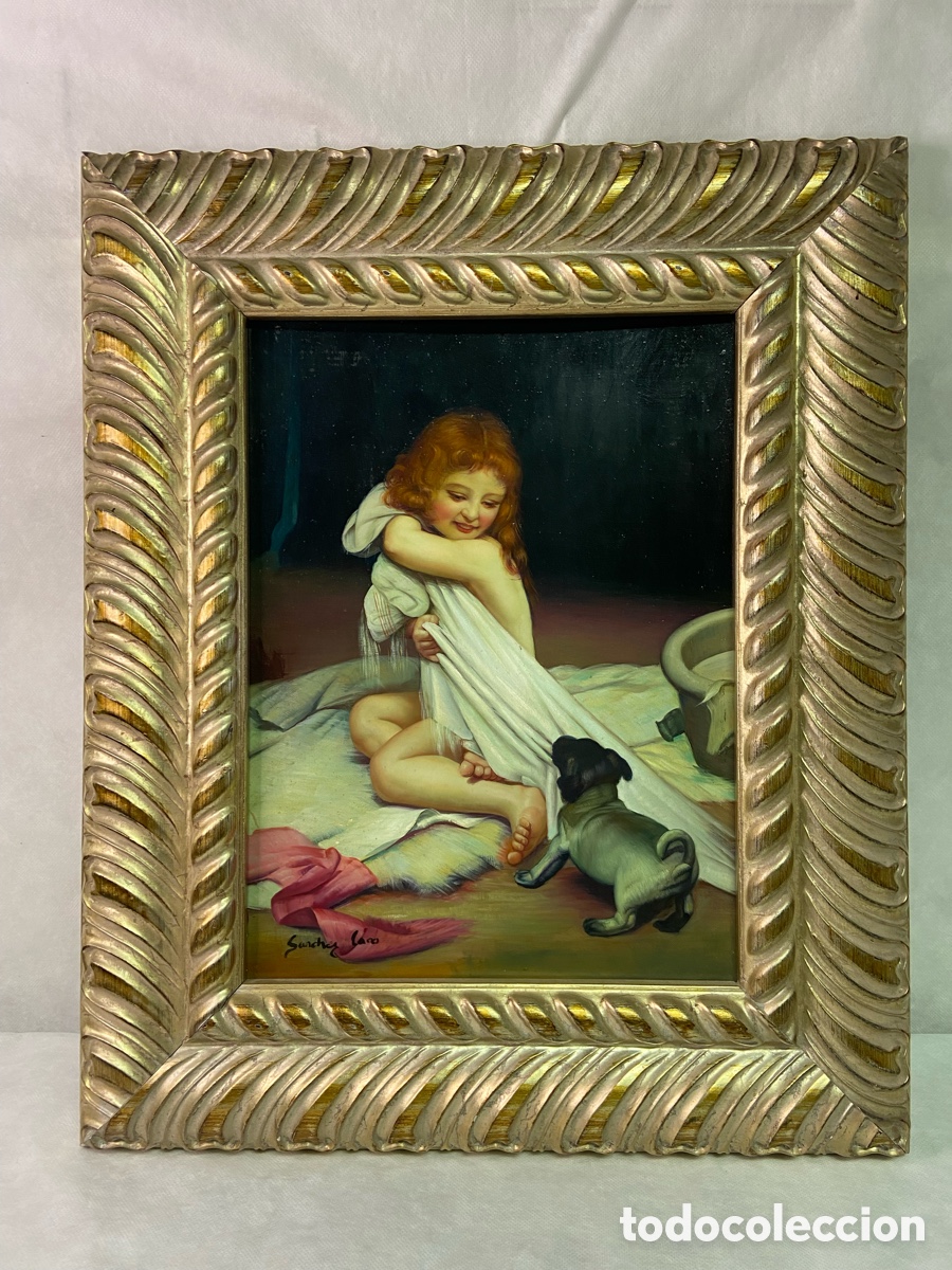 Arte: Oleo sobre tabla - Sanchez Cano - Foto 1