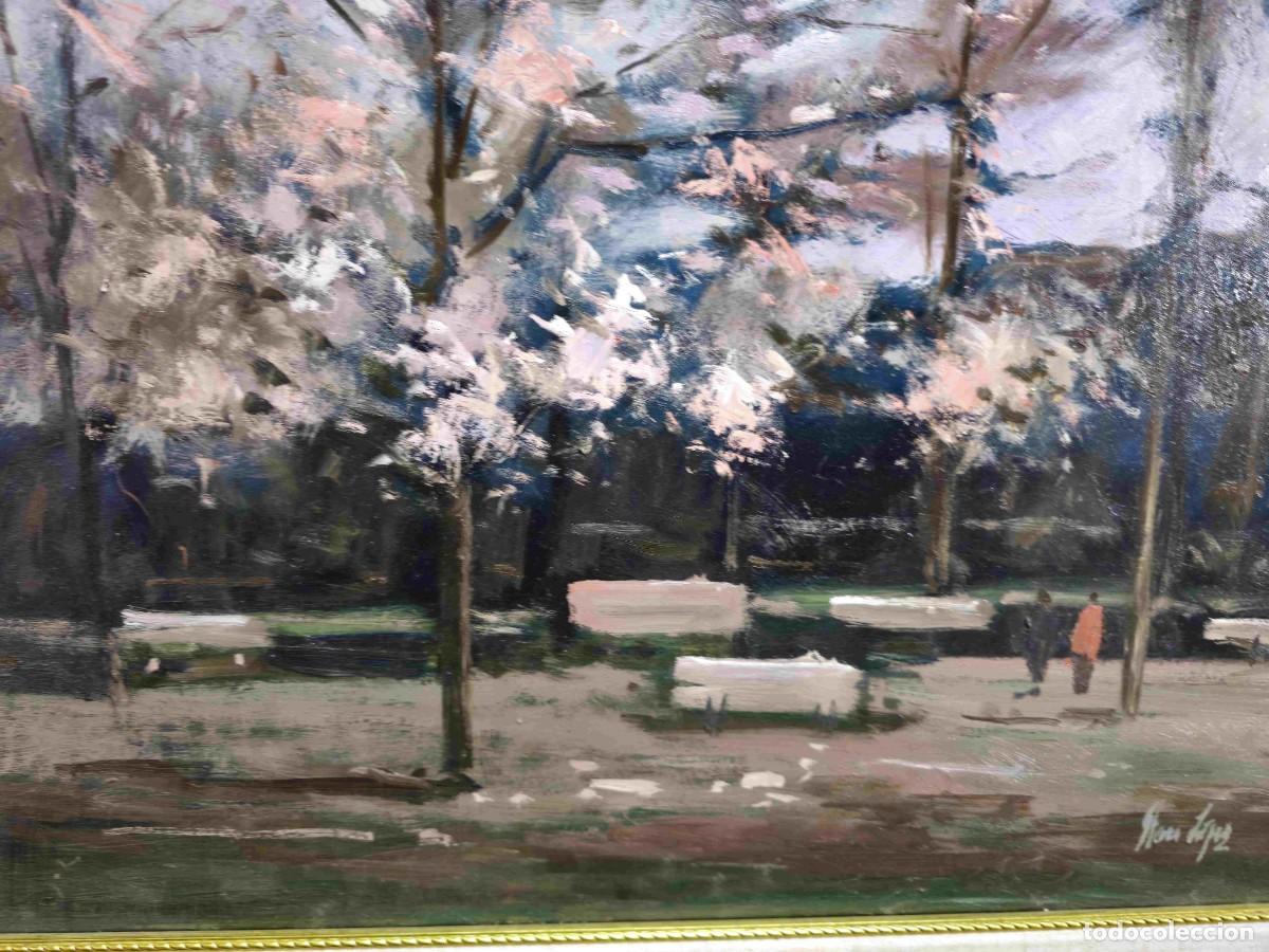 Arte: STEVEN LOPEZ QUADRO OLEO PARQUE DE OLOT - Foto 9