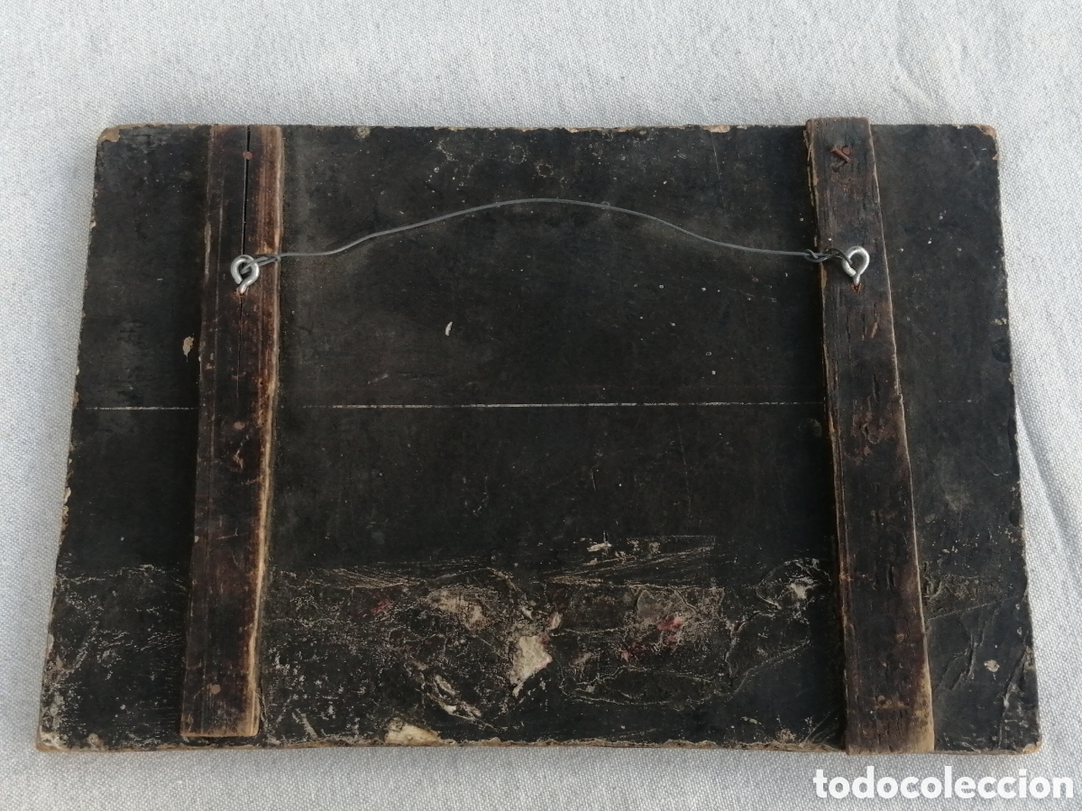 Arte: &Oacute;leo sobre tabla. An&oacute;nimo - Foto 6