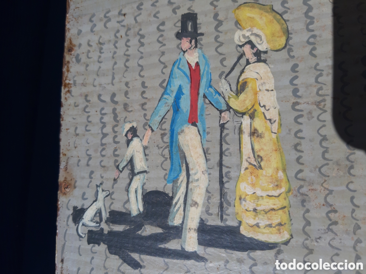 Arte: Oleo sobre tabla apaisado - Foto 8