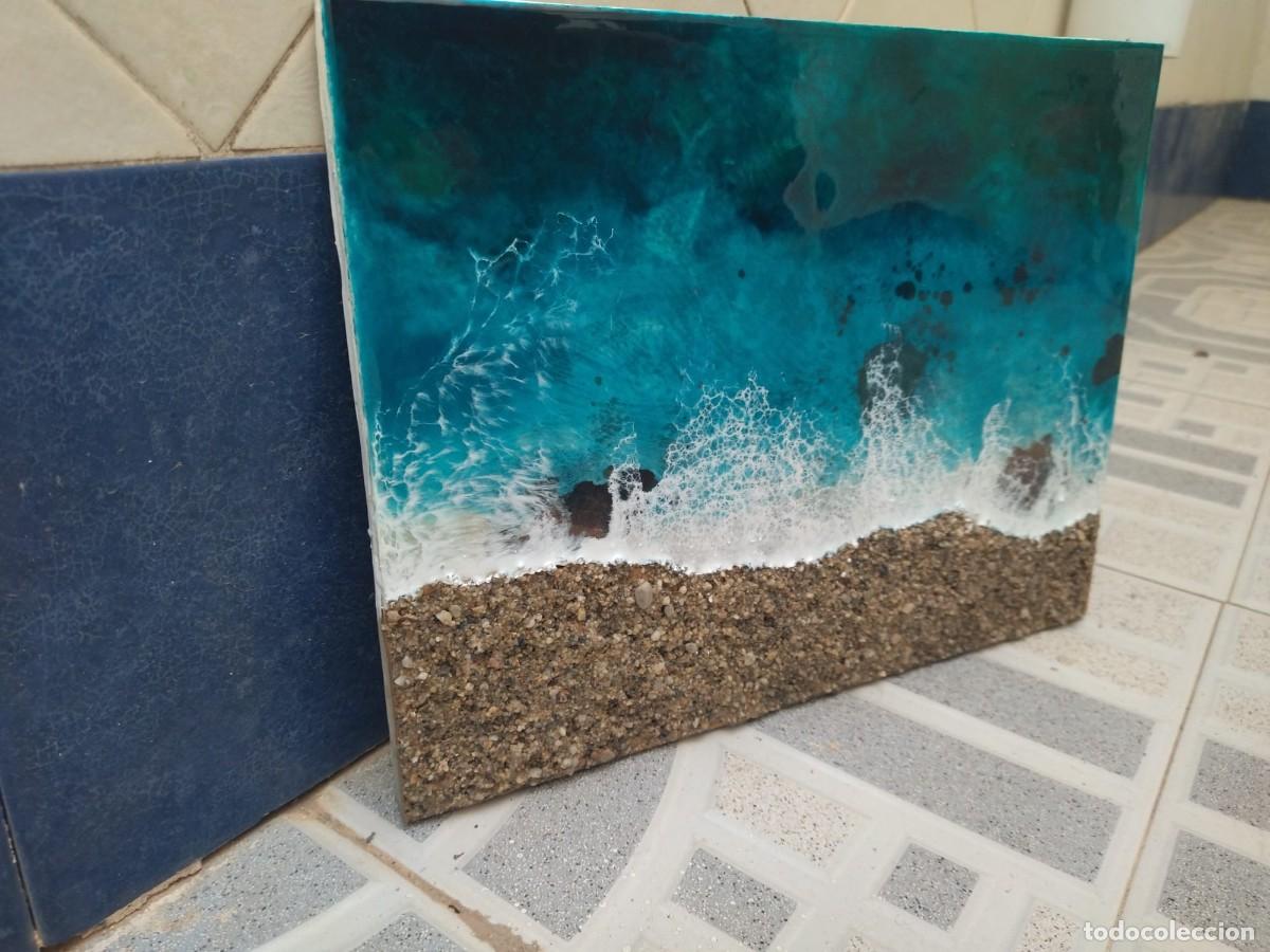 Arte: cuadro playa - Foto 3