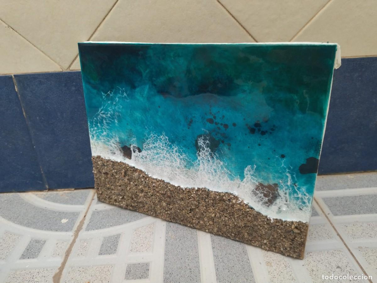 Arte: cuadro playa - Foto 4