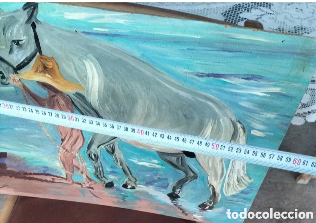 Arte: Cuadro pintado al &oacute;leo. - Foto 8