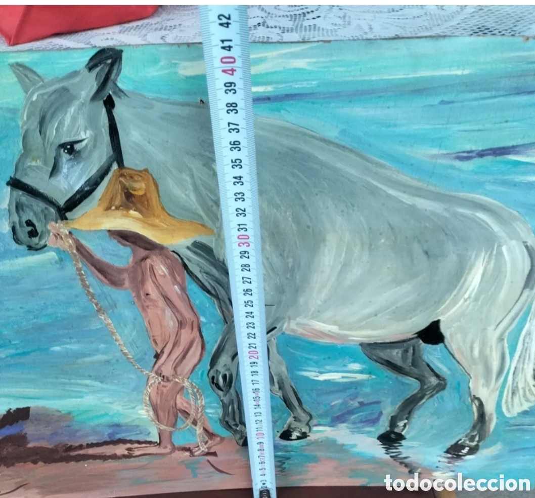 Arte: Cuadro pintado al &oacute;leo. - Foto 10