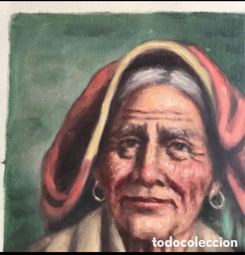 Arte: Pareja de Lienzos al oleo &ldquo;Abuelas&rdquo; - Foto 3