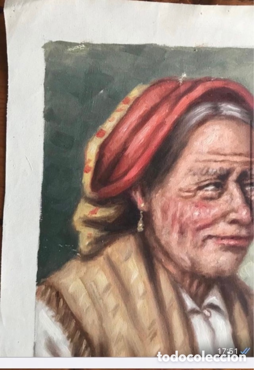 Arte: Pareja de Lienzos al oleo &ldquo;Abuelas&rdquo; - Foto 4