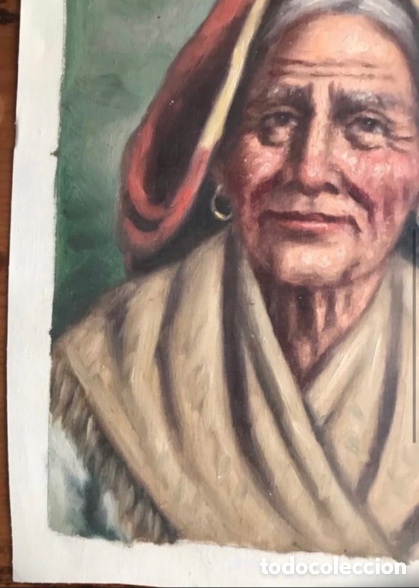 Arte: Pareja de Lienzos al oleo &ldquo;Abuelas&rdquo; - Foto 5