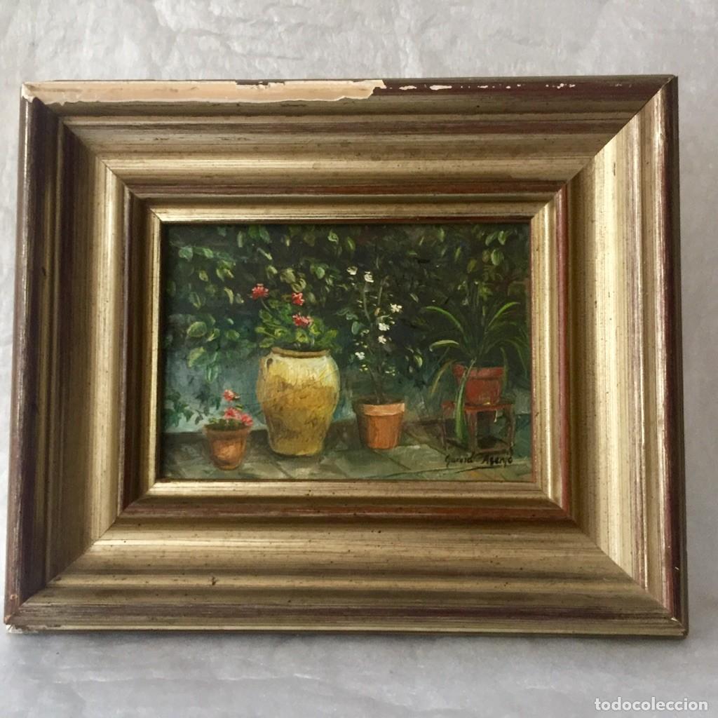 Arte: Bodeg&oacute;n &Oacute;leo sobre tabla Garc&iacute;a Asenjo - Foto 1