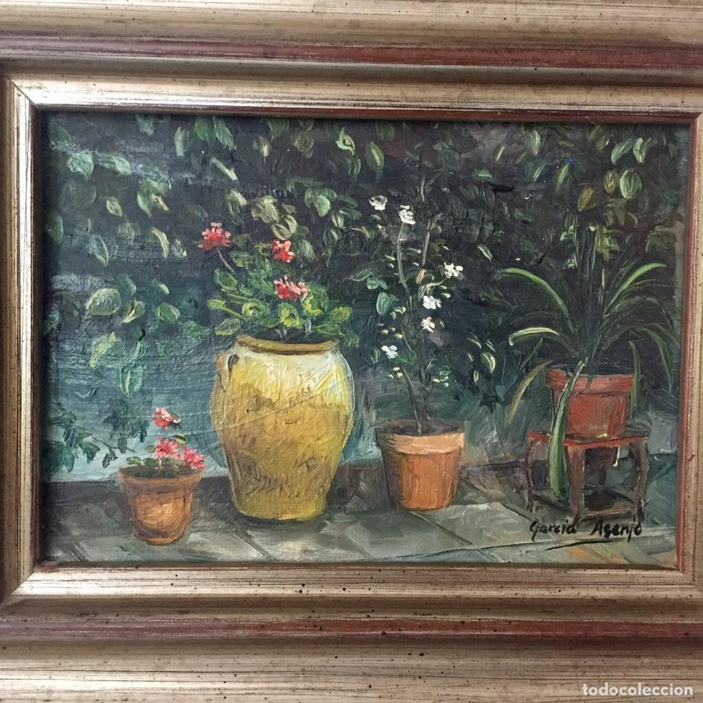 Arte: Bodeg&oacute;n &Oacute;leo sobre tabla Garc&iacute;a Asenjo - Foto 2