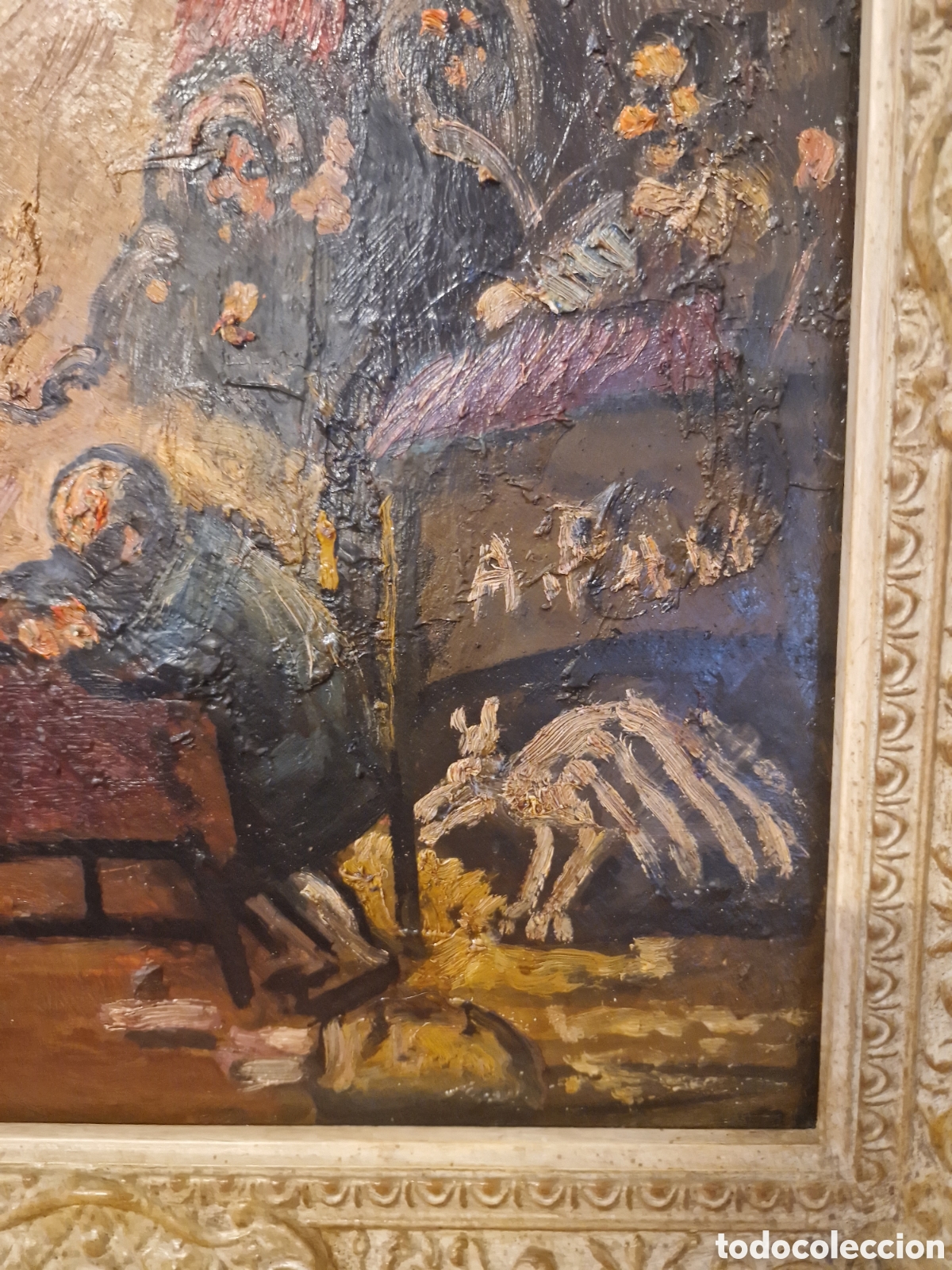 Arte: Cuadro oleo de 1996 del pintor Antonio Pan - Foto 3